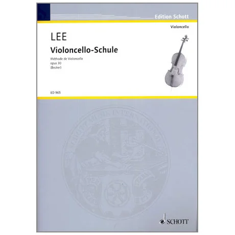 Lee, S.: Violoncello-Schule Op. 30