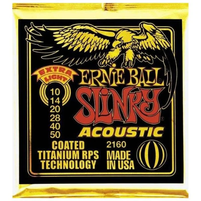 2160 EXTRA LIGHT SLINKY ACOUSTIC 10/50 SET CORDE