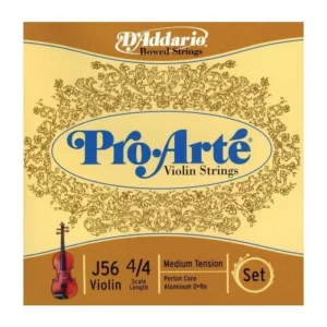 J56 4/4 MEDIUM TENSION CORDE VIOLINO
