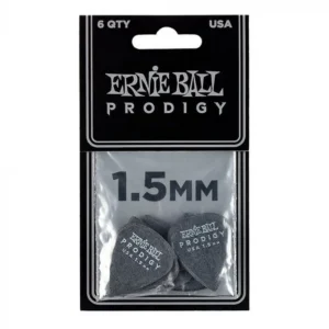 9199 GREY PRODIGY 6 PICKS PACK 1,5MM