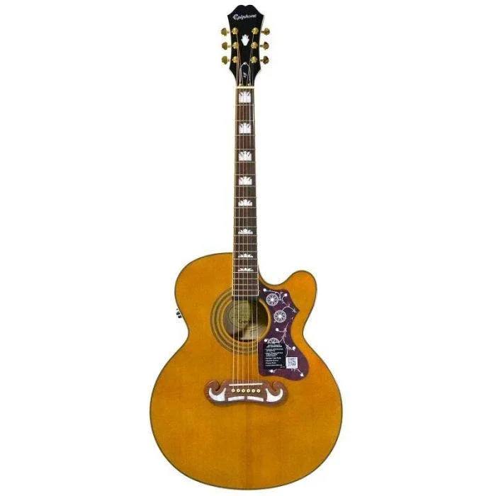 EJ-200SCE VINTAGE NATURAL SOLID TOP