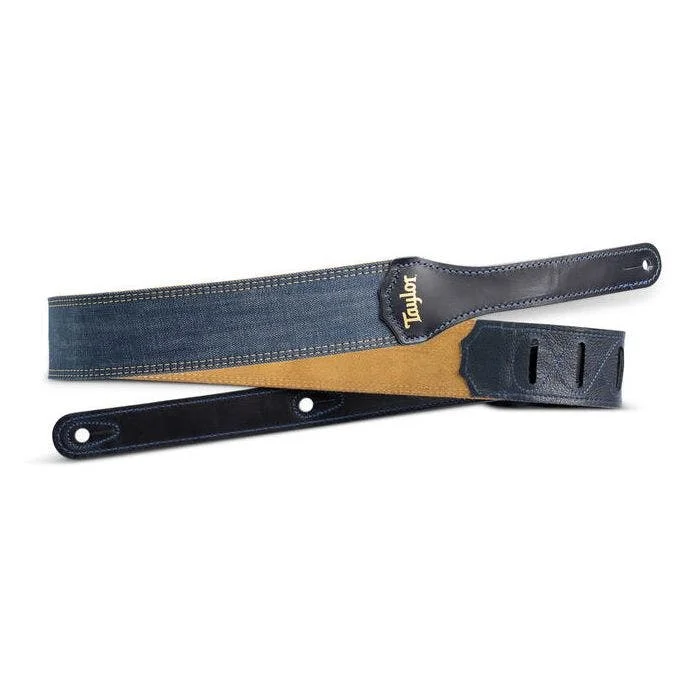 4301-20 BLUE DENIM STRAP GOLD LOGO 2