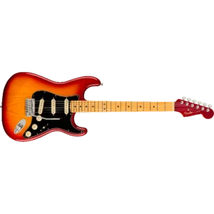 STRATOCASTER® AMERICAN ULTRA LUXE MN PLASMA RED BURST