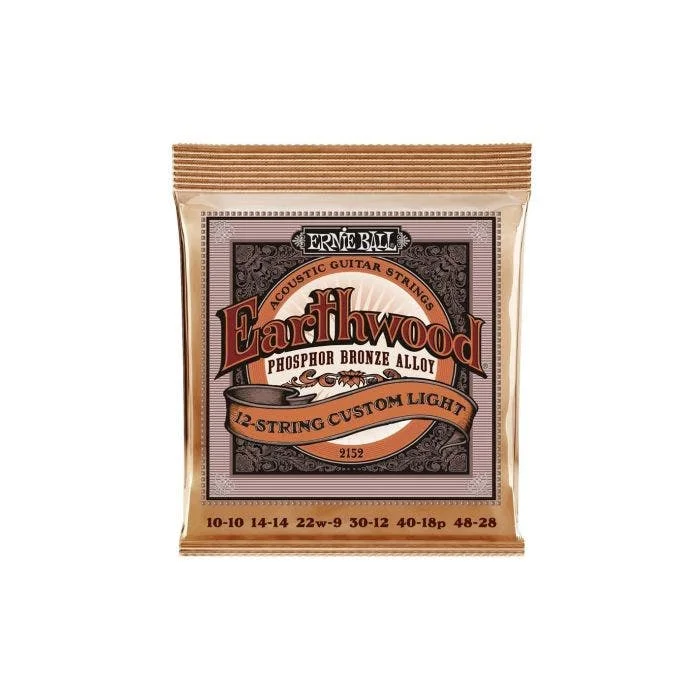 2152 EARTHWOOD CUSTOM LIGHT10/48 SET 12 CORDE