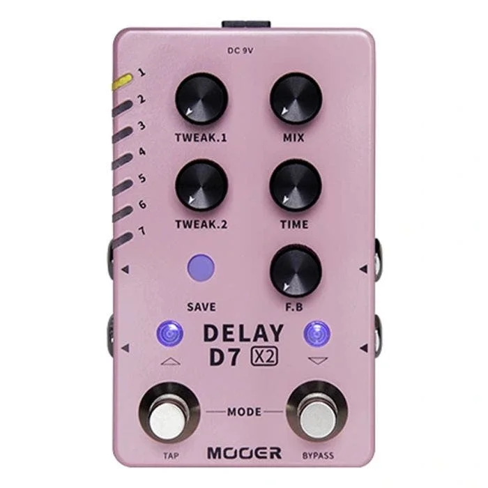 D7 X2 DELAY PEDALE