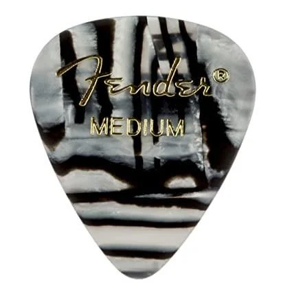 Fender 351 plettro zebra medium
