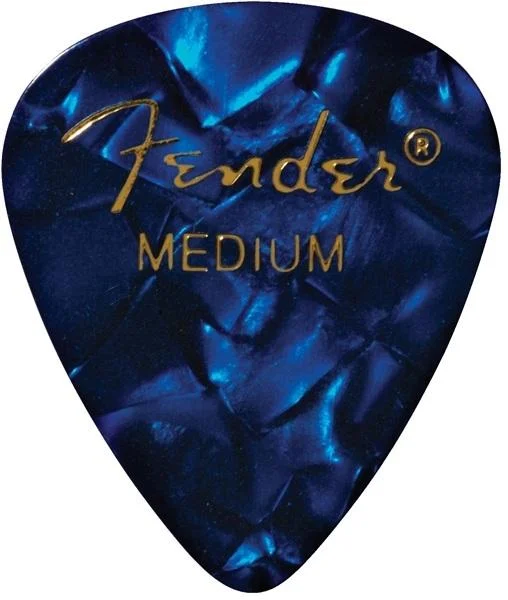 Fender 351 plettro blue moto medium