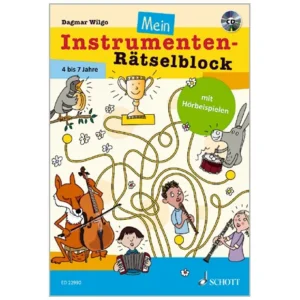 Wilgo, D.: Mein Instrumenten-Rätselblock (+CD)