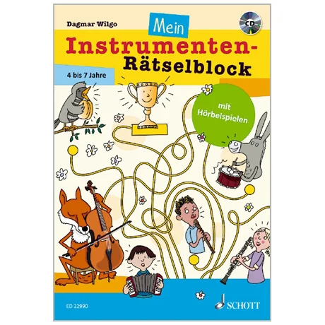 Wilgo, D.: Mein Instrumenten-Rätselblock (+CD)