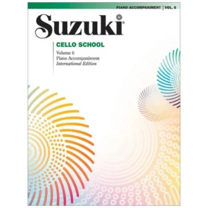 Suzuki Cello School Vol. 6 – Klavierbegleitung
