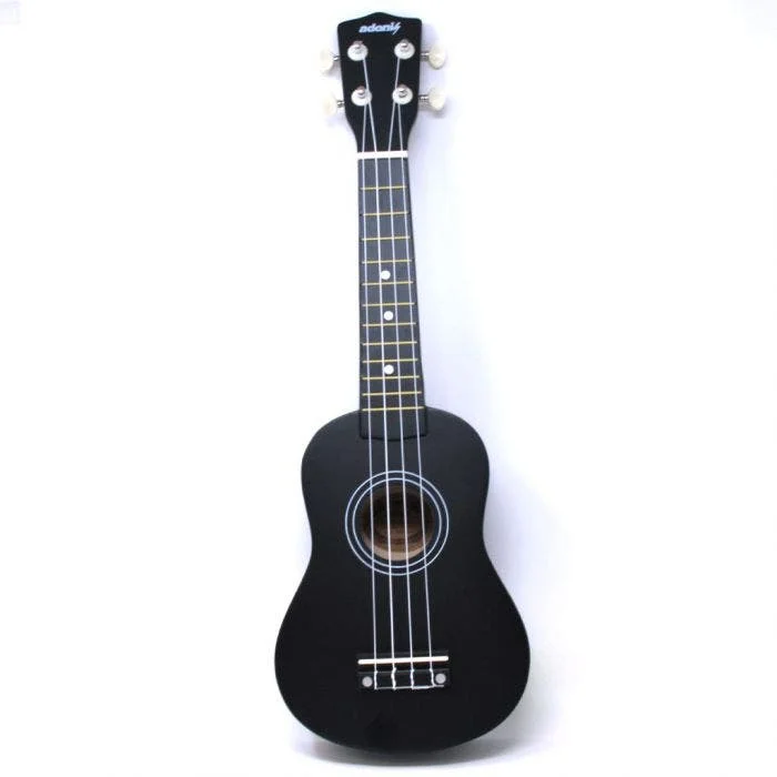 UK-05BK UKULELE SOPRANO NERO SATINATO