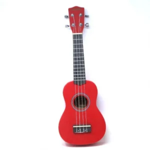 UK-15SRD UKULELE SOPRANO ROSSO GLITTERATO