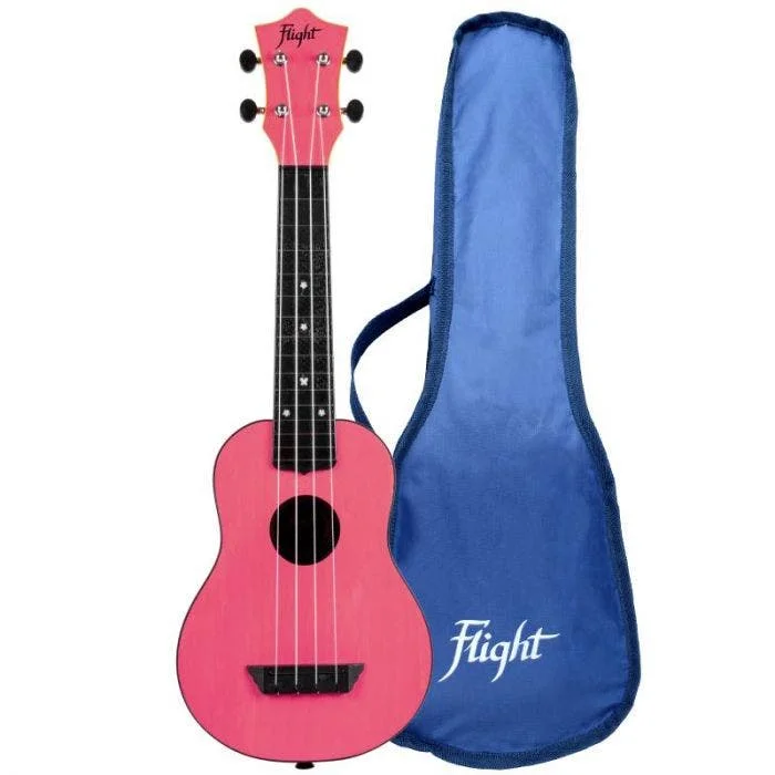 TUS35 ABS PINK TRAVEL UKULELE