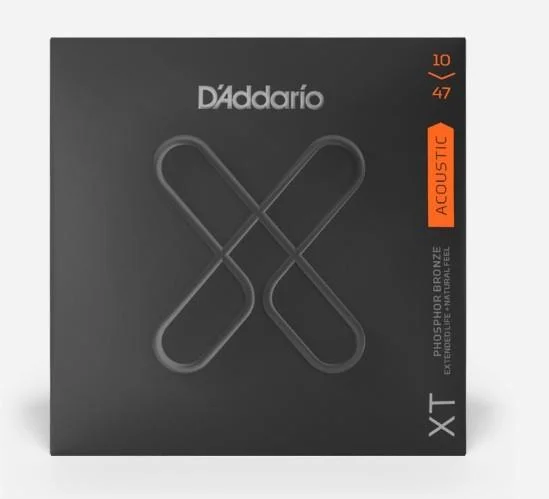 D’addario xt1047 phosphor bronze set corde chitarra acustica