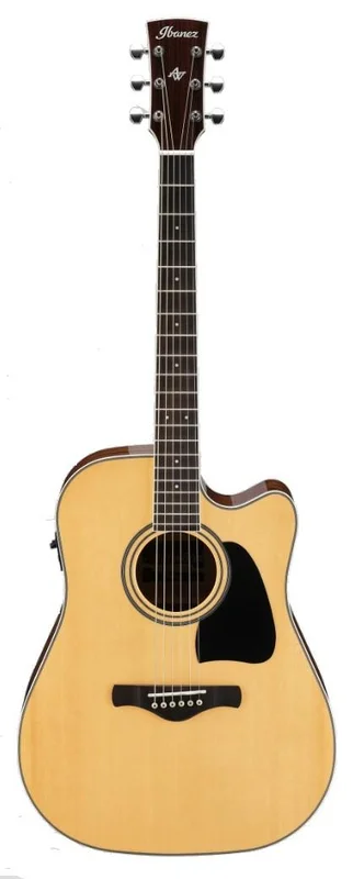 Ibanez aw70ece natural chitarra acustica elettrificata