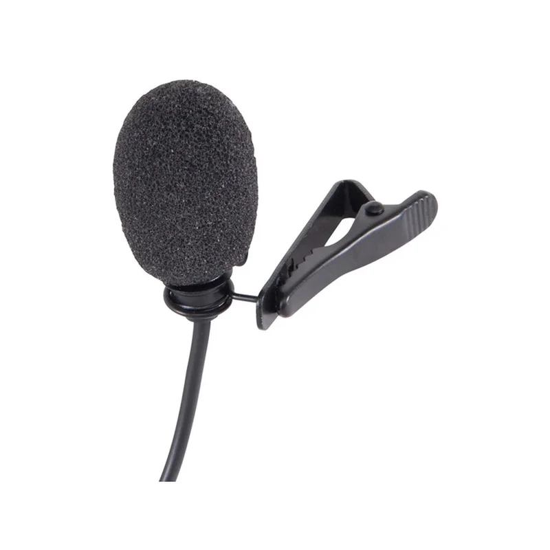 Eikon lch100ak microfono lavalier nero mini xlr