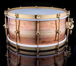 Schagerl gold brass raw rullante 14×5