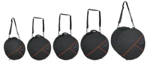 Gewa premium 231600 set custodie per batteria 10×9, 12×10, 14×14, 20×18, 14×6,5