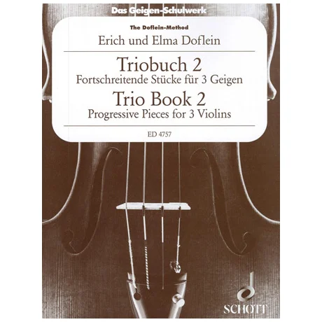 Doflein, E.: Das Geigen-Schulwerk Triobuch Band 2