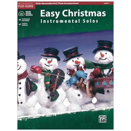 Easy Christmas Instrumental Solos (+Online Audio)