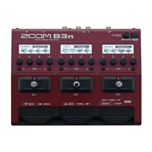 ZOOM B3N PEDALIERA EFFETTIERA PER BASSO B3-N