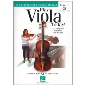 Play Viola Today! A Complete Guide to the Basics (+Online Audio)