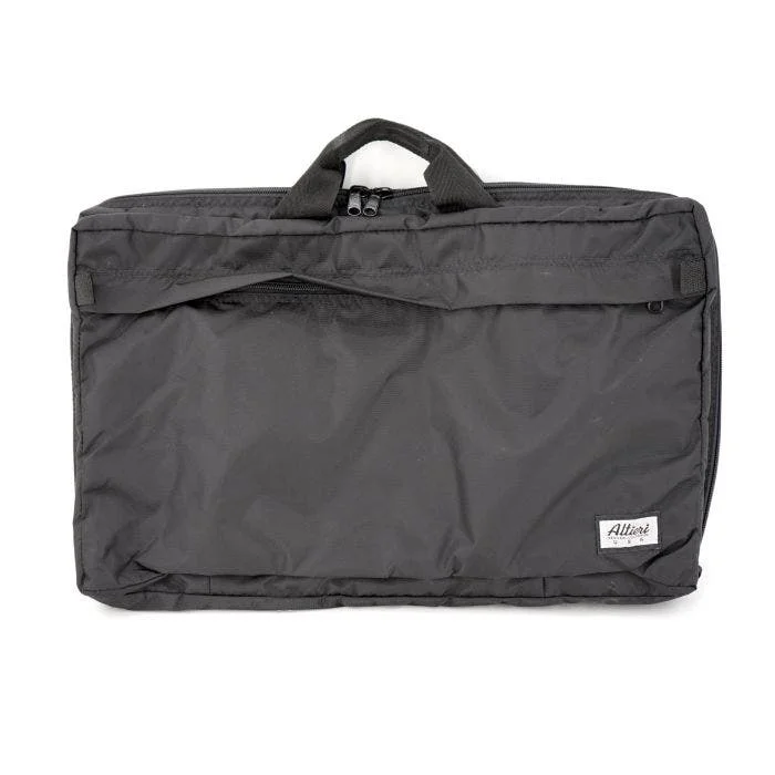 BORSA RETTANGOLARE NERA PER FLAUTO+ ALTO+OTTAVINO