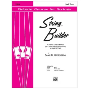 Applebaum, S.: String Builder Book Three – Violin