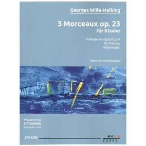 Wille-Helbing, G.: 3 Morceaux Op. 23