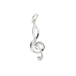 Ciondolo Aimgifts Chiave di violino argento