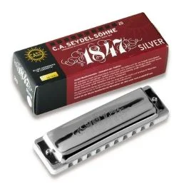 Armonica C.A.Seydel Sohne Blues 1847 Sil ver F FA