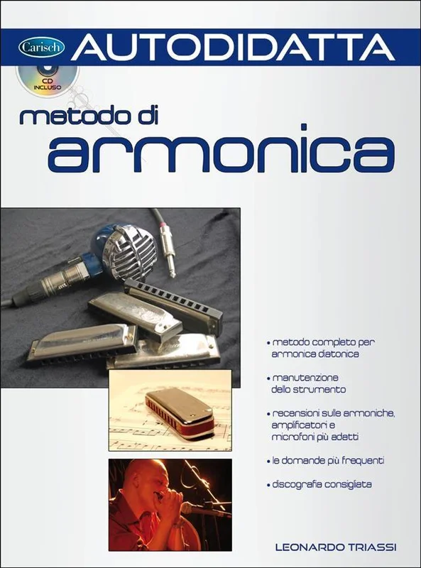 Metodo di armonica autodidatta + cd triassi