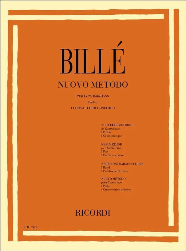 Nuovo metodo per contrabbasso v.1 bille’ 24