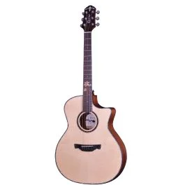 Chitarra Acustica Elettrificata Crafter WFG-MAHO CE cutaway natural con custodia