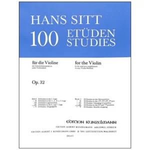 Sitt, H.: 100 Etüden Op. 32 Band 4