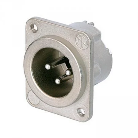 Neutrik nc3mdlxm3 connettore a pannello xlr maschio