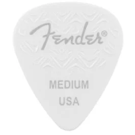 Blister plettri Fender 351 Shape White Medium 6 pz. | Cavalli Musica