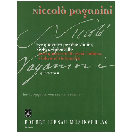 Paganini, N.: Quartett Nr.2