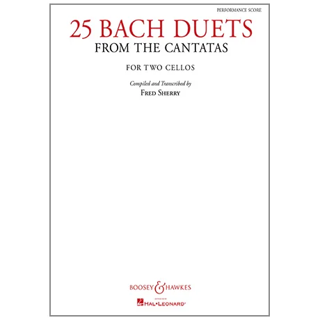 Bach, J. S.: 25 Bach Duets from the Cantatas (Sherry)