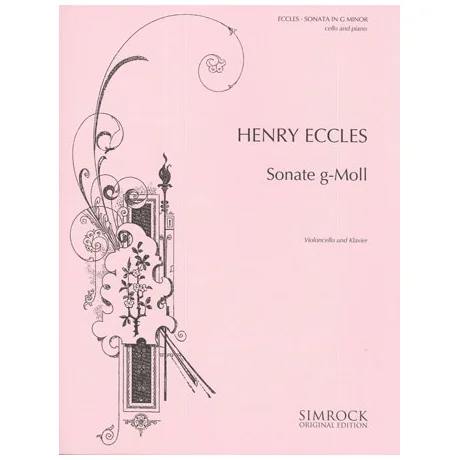 Eccles, H.: Sonate g-Moll