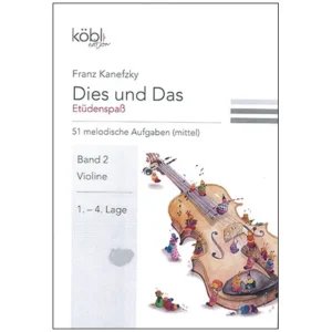 Kanefzky, F.: Dies und Das – Etüdenspaß Band 2