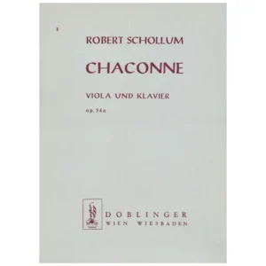 Schollum, R.: Chaconne Op. 54a