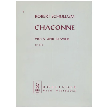 Schollum, R.: Chaconne Op. 54a