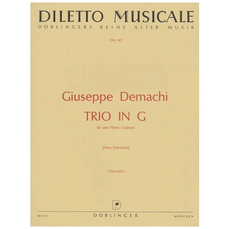 Demachi, G.: Trio G-Dur