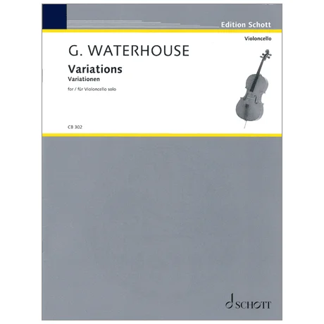 Waterhouse, G.: Variations for Violoncello solo