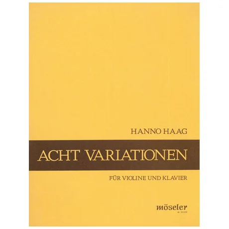 Haag, H.: 8 Variationen