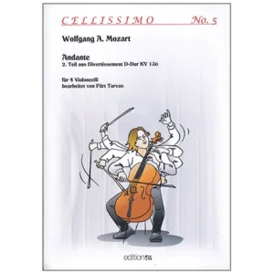 Mozart, W. A.: Andante – 2. Teil aus dem Divertissement D-Dur KV 136
