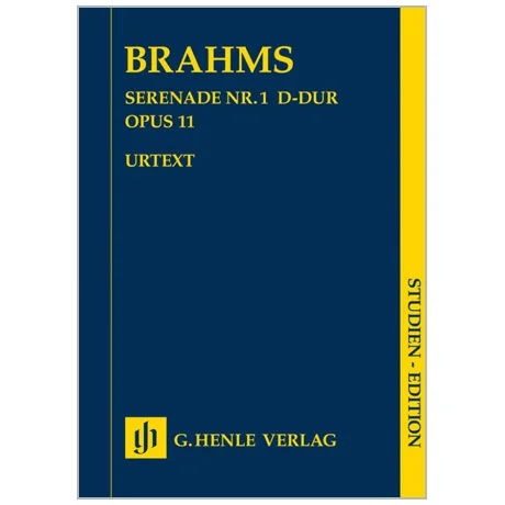 Brahms, J.: Serenade Nr. 1 Op. 11 D-Dur