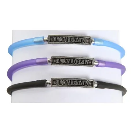 PACATO »I LOVE VIOLIN« bracelet