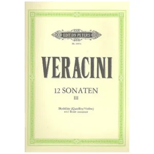 Veracini, F. M.: 12 Violinsonaten Band 3